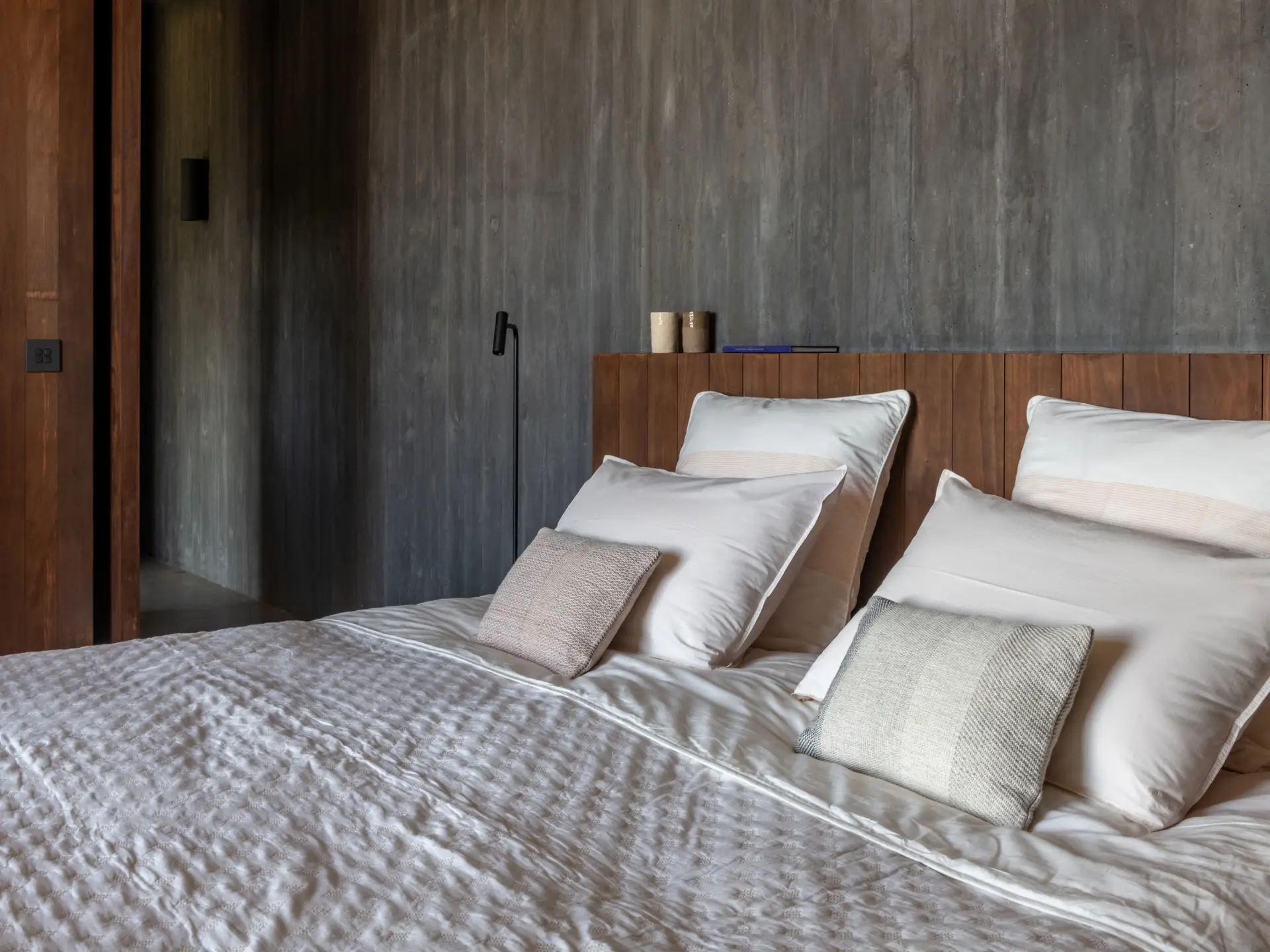 Bedroom at Six Senses Yoga Retreat Portugal