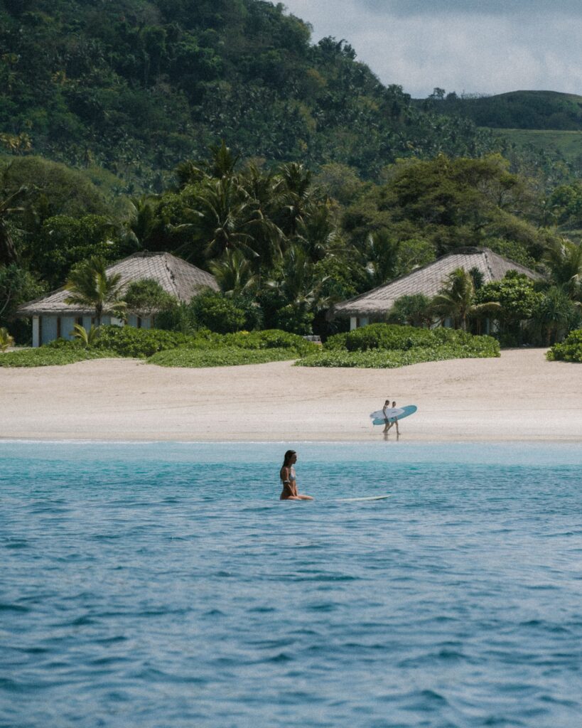 Surfer on Sumba Island at Nomadikas Yoga and Surf Retreat Indonesia